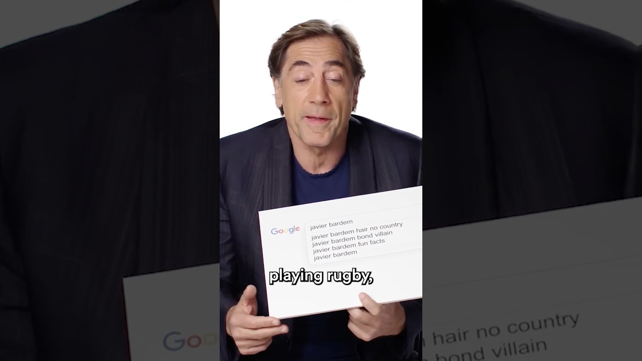 Javier Bardem loves rugby 🏉 #rugby y
