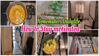 How to stay productive and motivated | daily life of a homemaker