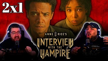 Interview With The Vampire 2x1 FIRST TIME REACTION | "What Can the Damned Really Say to the Damned"