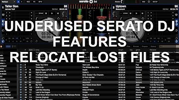 Serato DJ - Underused Serato DJ Features: Relocate Missing Files