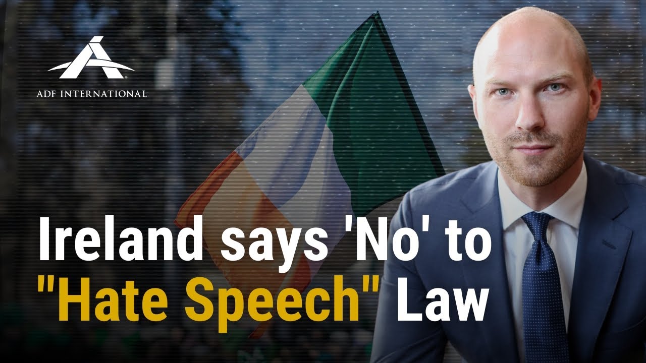 Free Speech News with Paul Coleman: Ireland says 'No' to "Hate Speech" Law
