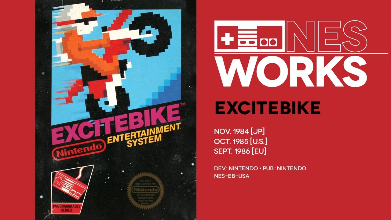 Excitebike retrospective: Real racing roots | NES Works #009 - YouTube