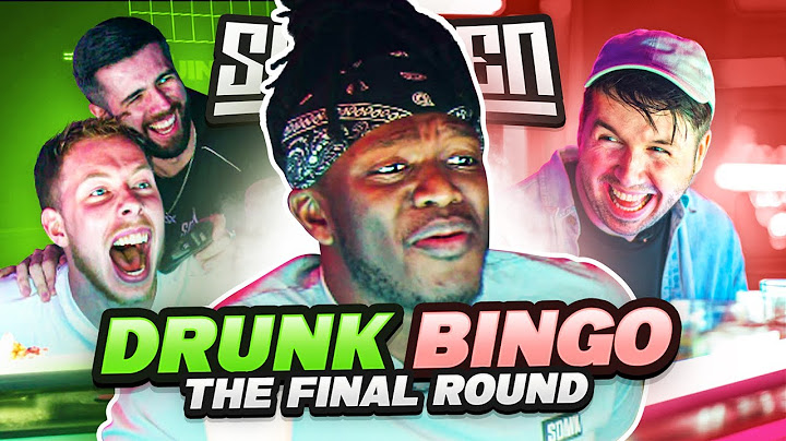 SIDEMEN DRUNK BINGO: THE FINAL ROUND