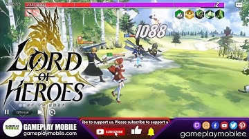 LORD OF HEROES GAMEPLAY (Android/Ios Turn-based Action Rpg)