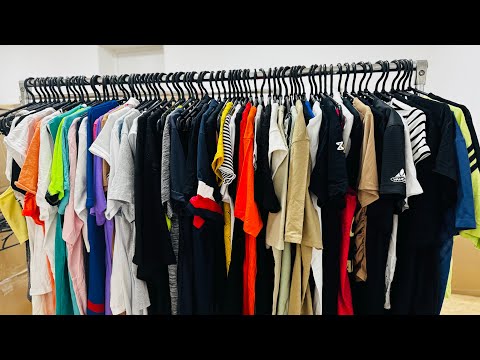 Футболки секонд-хенд мікс крем від 10 кг, видео 2