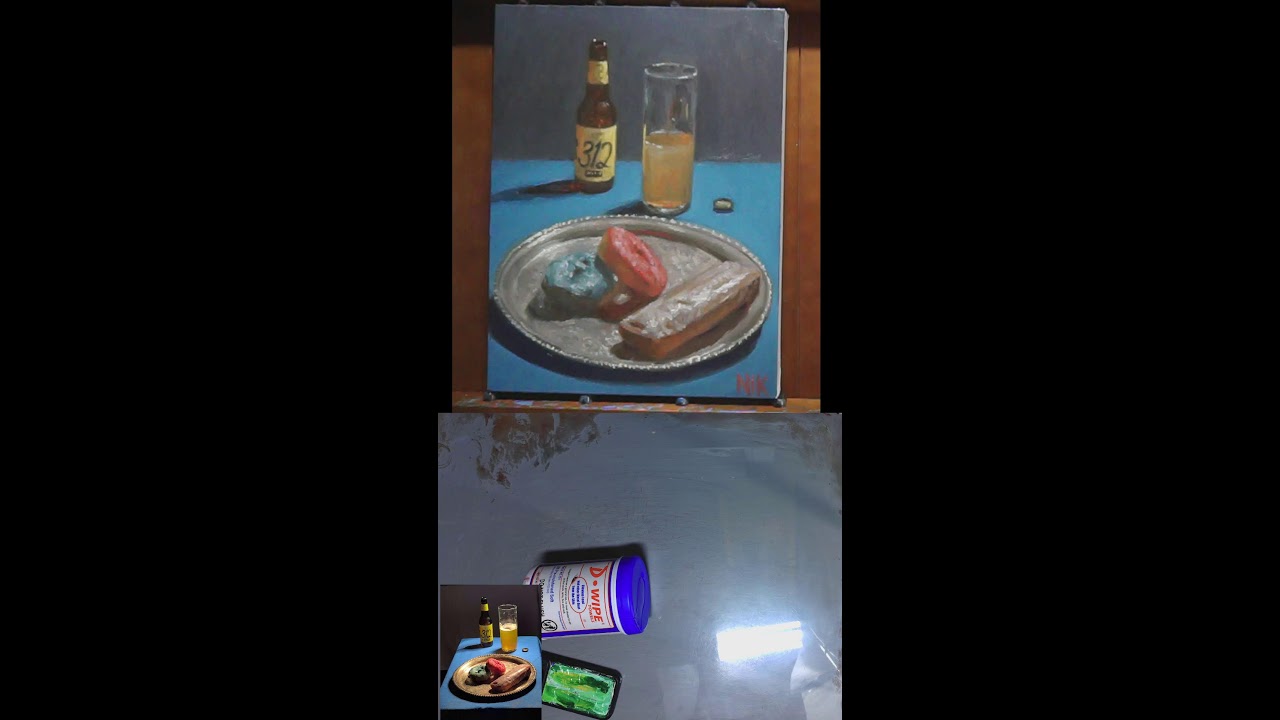 Dont Use AI, Paint with Oils Live, The Bachelors Breakfast Part 2