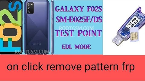 Samsung F02s frp umt 🔫 remove
