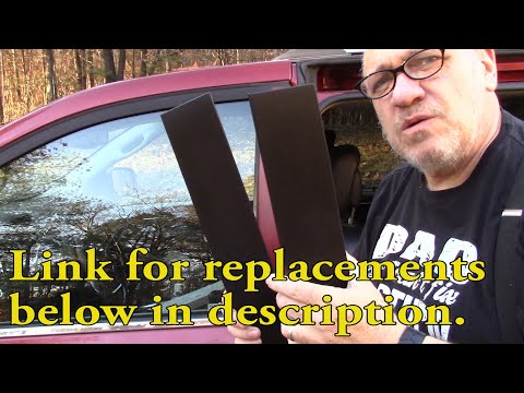 How to Replace B Pillar Door Trim 2008-2016 Chrysler Town & Country or 2008-2020 Dodge Grand Caravan
