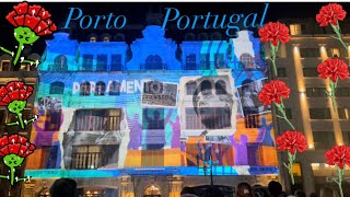 Грандиозный Праздник в Порту Португалия Революция Гвоздик Carnation Revolution in Portugal #porto