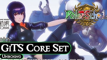 Time to Dive! Ghost in the Shell Collaboration Box Opening : Force of Will (TCG)