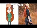 Gravity falls characters in real life