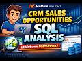 CRM Sales Opportunities SQL Analysis for Beginners | PostgreSQL Project
