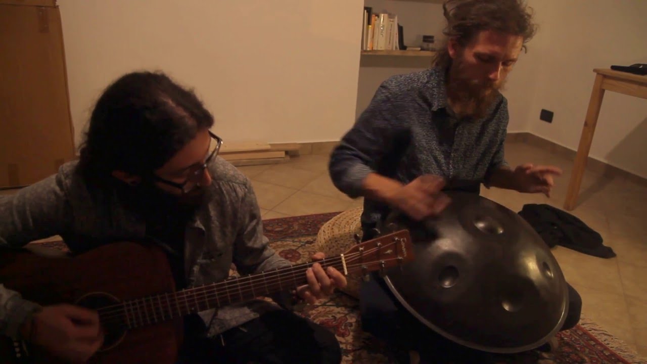 Pasha Aeon & Lorenzo O'Riley - OMana Handpan & Guitar, Celtic Minor,Italy 2016