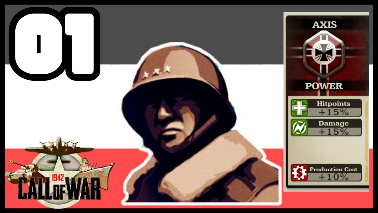 Blitzkrieg na França !! Call of War 1942 - REICH ALEMÃO [01] 