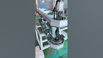 Double track ring guides conveyor, customized automatic rotary conveyor equipment  #conveyorsystem