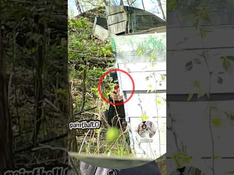 Paintball Lens Hit - Slow Motion Magfed Paintball #shorts #magfedpaintball #paintball #magfedfi
