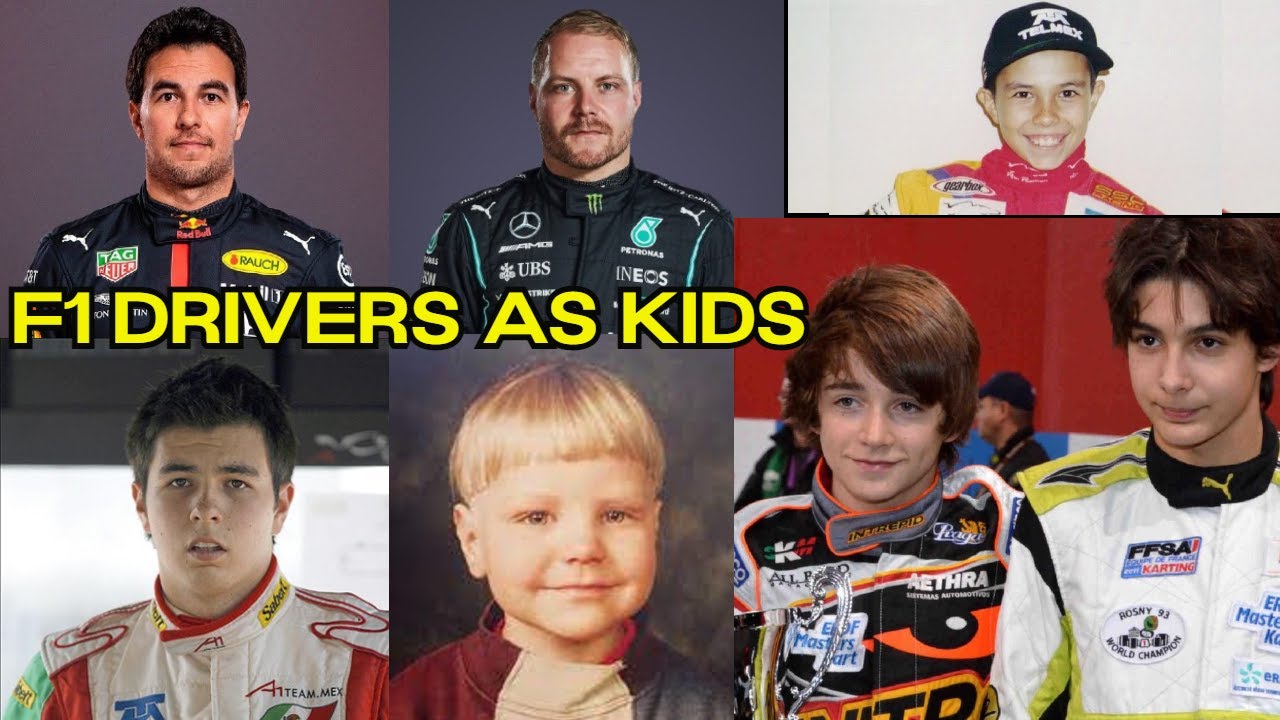 All F1 Drivers As Young Kids