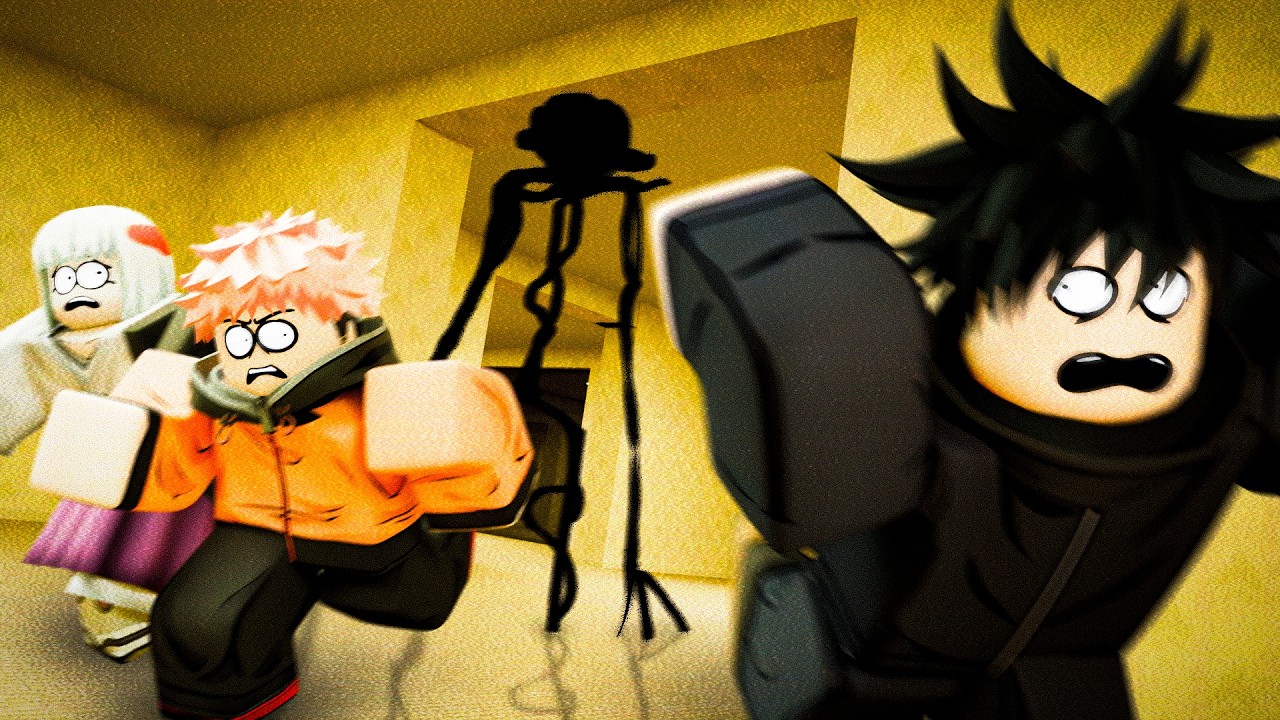 JJK Voice Actors ESCAPE the Backrooms on Roblox!