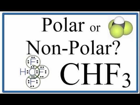 Vídeo: Chf3 és una molècula polar o no polar?