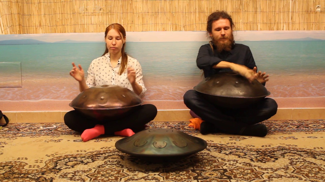 Pasha Aeon feat. Alena - OMana Handpan & Overtone Handpan Jam, Handpan_Da Music Lessons, HD 2017