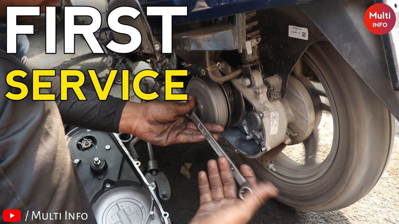 TVS Jupiter 1st Service 2023 | Jupiter ZX First Service After 500km | BS6 First Service