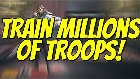 HOW TO GROW MILLION OF TROOPS?¦ TRAINING SPEED TRICKS! ¦ STATE OF SURVIVAL