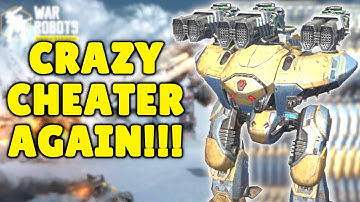 OMG! Crazy SPEED HACKER Exposed Again This Time On The Test Server! | War Robots Cheater Gameplay WR