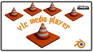 vlc media player 3d model in blender | pencil 3d | silent ragu