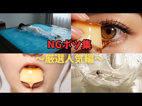 【ASMR】この後どうなる！？人気ボツ集✨AI生成失敗ボツ集新年も笑って過ごそう🫧【睡眠用/作業用】