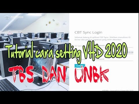 Tutorial Cara Mensetting VHD TBS & UNBK 2020