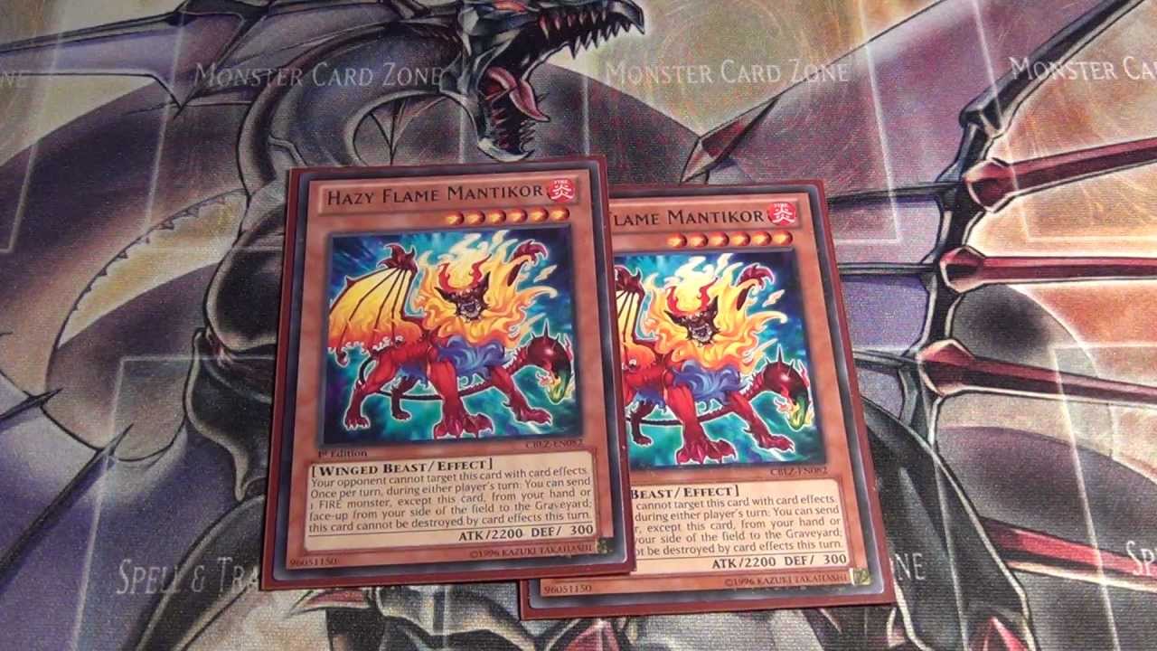 Yugioh Hazy Flame Deck Profile 1.0