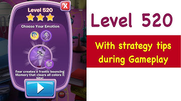 Inside Out Thought Bubbles Level 520 Tips and Strategy Gameplay Walkthrough No Boosters