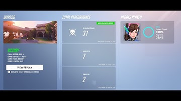 Overwatch® 2 Quick Play Role Queue D.va 31/2