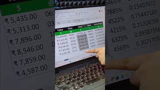 Excel basic tips and shortcut key #excel #computerknowledge #exceltips