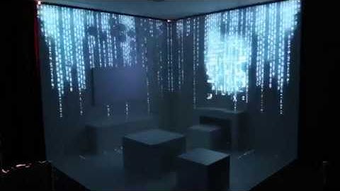 Amazing 3d mapping room