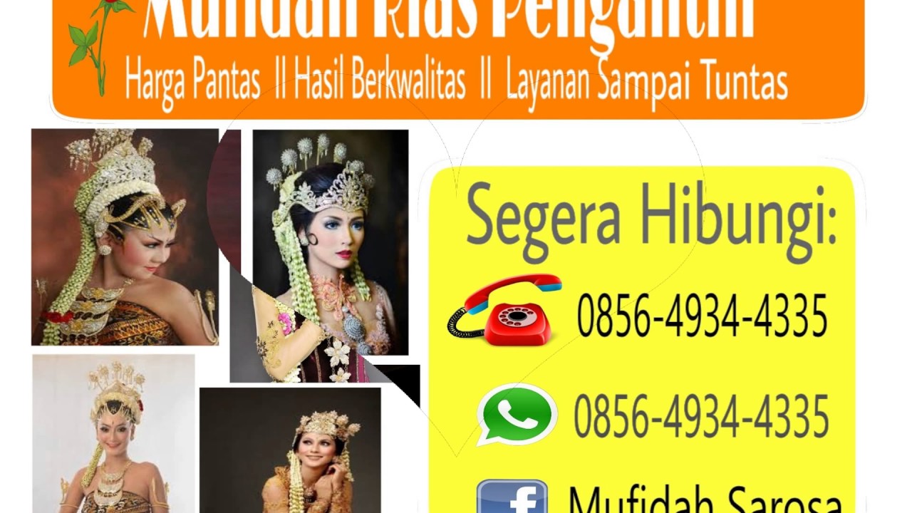 WA Hub 085649344335 Jasa Rias Pengantin Cianjur Jasa Rias Pengantin Cirebon