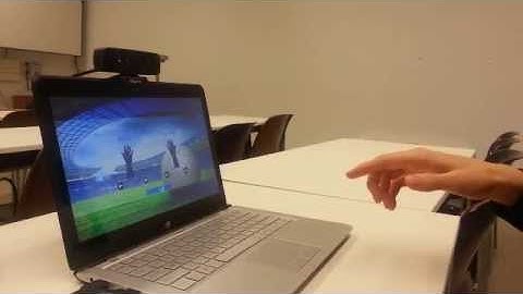 Perceptual Computing: Fingerball