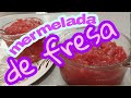 MERMELADA DE FRESA 🍓🤭 PARA **EMPANADAS** | Fácil y Rápido con Gaby