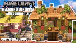 Minecraft Relaxing Longplay - Building a Cozy Storage House