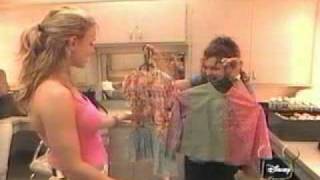 Video thumbnail of "Britney Spears Re-Visits Her Mickey Mouse Club Days"