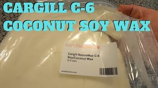 NatureWax C-6 Soy Coconut Wax For Candles By Cargill C6