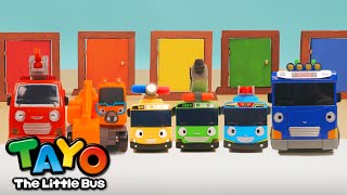 Colorful Rainbow Rescue Team | RESCUE TAYO | Tayo Rescue Team Song | Tayo the Little Bus