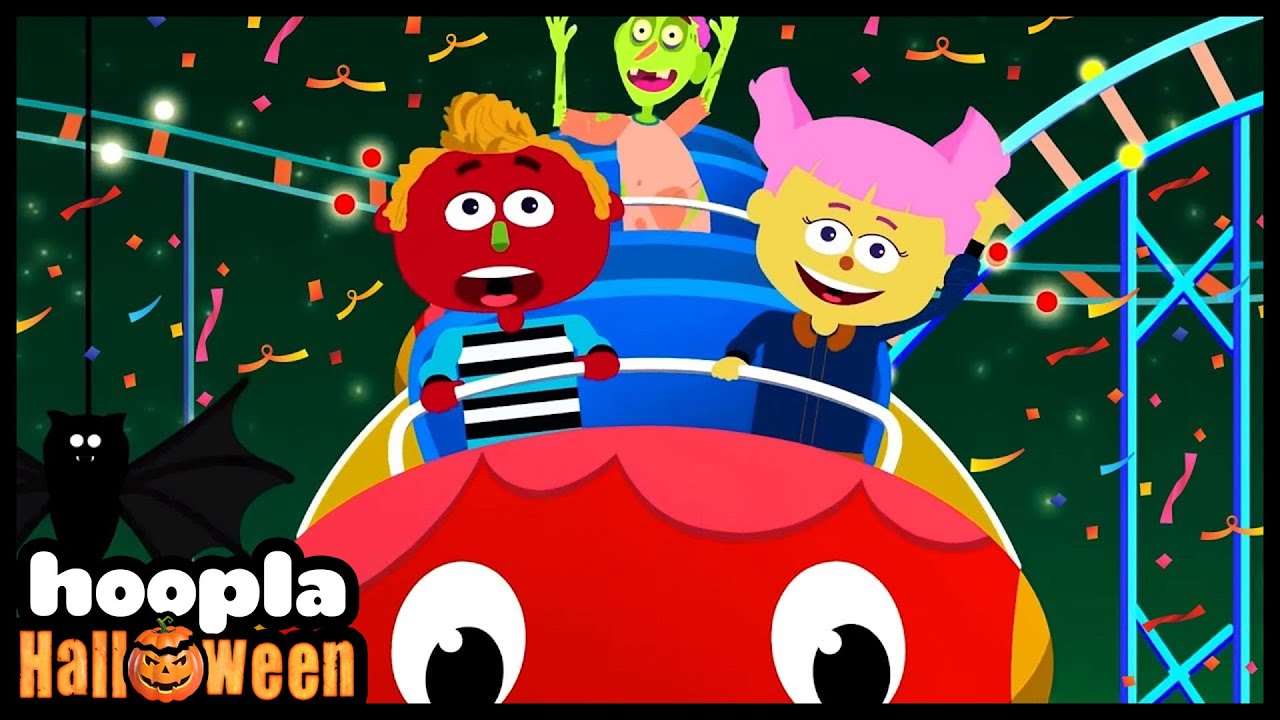 ⁣Halloween Theme Park Song | Halloween Songs For Children | Hoopla Halloween