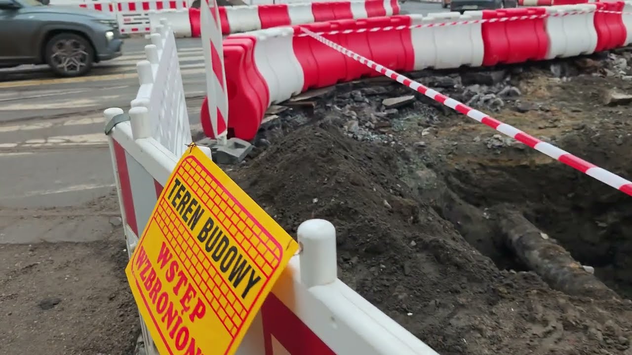 Wrocław, X15, 2026, Pomorska róg Dubois, remont skrzyżowania, Most Uniwersytecki,VID 20260207 145657