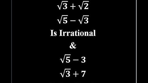 SSLC Maths Passing Package Part 8 I #SSLCMATHS IProve that √2+ √3 & √2 + 3 as irrational I #DrKCC I