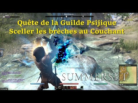 TESO Guilde Psijique - Les brèches temporelles du couchant et ouverture de caisses - Let's play 01