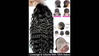 Lace Frontal Wig 13x4 | Lace Front Wig 13x6 | Human Hair Wig | Wigs For Alopecia | Natural Hair Wig