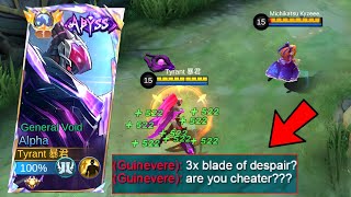 ALPHA WTF LIFESTEAL AND DAMAGE CHEAT BUILD | NEW INSANE TRICK TO DOMINATE - Mobile Legends