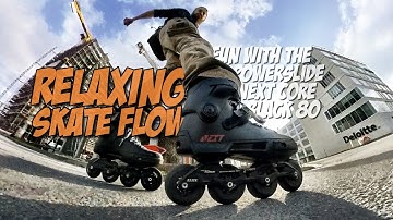 Powerslide Next Core Black 80: RELAXING Skate Flow