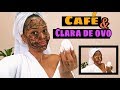 LIMPEZA DE PELE CASEIRA-PÓ DE CAFÉ E CLARA DE OVO #SKINCARE